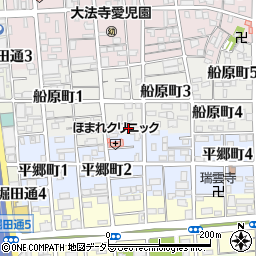 愛知県名古屋市瑞穂区船原町2丁目12周辺の地図