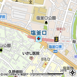 塩釜口駅周辺の地図