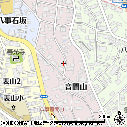愛知県名古屋市天白区音聞山944周辺の地図