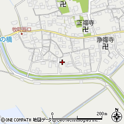 滋賀県近江八幡市牧町926周辺の地図