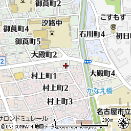 愛知県名古屋市瑞穂区大殿町2丁目10周辺の地図