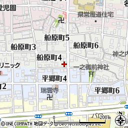 愛知県名古屋市瑞穂区船原町4丁目20周辺の地図
