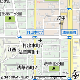 愛知県名古屋市中川区法華西町24-2周辺の地図