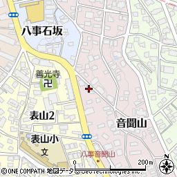 愛知県名古屋市天白区音聞山1005周辺の地図