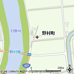 滋賀県近江八幡市野村町3779周辺の地図