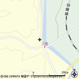 鳥取県日野郡日南町三吉913-6周辺の地図