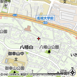 〒468-0074 愛知県名古屋市天白区八幡山の地図