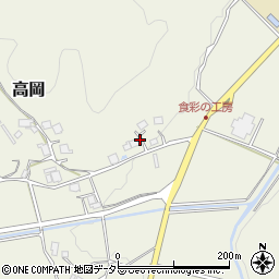 京都府京丹波町（船井郡）高岡（才ノ元）周辺の地図