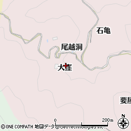 愛知県豊田市大蔵連町大窪周辺の地図