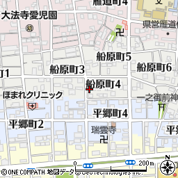 愛知県名古屋市瑞穂区船原町4丁目10周辺の地図