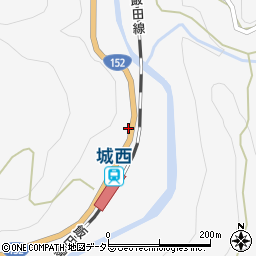 静岡県浜松市天竜区佐久間町相月2068周辺の地図