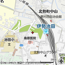 三重県いなべ市北勢町中山1-4周辺の地図