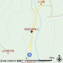 福島自動車上周辺の地図