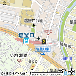 やぶ屋 塩釜口店周辺の地図