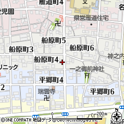 愛知県名古屋市瑞穂区船原町4丁目19周辺の地図