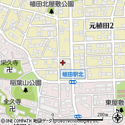 愛知県名古屋市天白区元植田3丁目2109周辺の地図