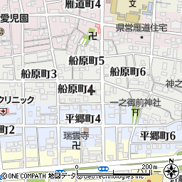 愛知県名古屋市瑞穂区船原町4丁目17周辺の地図
