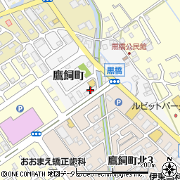 滋賀トヨタ自動車　近江八幡店周辺の地図