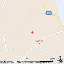 岡山県津山市市場1301-1周辺の地図