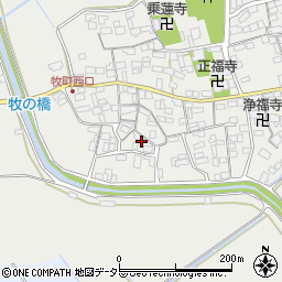 滋賀県近江八幡市牧町912周辺の地図