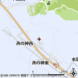 愛知県豊田市野口町阿瀬房周辺の地図