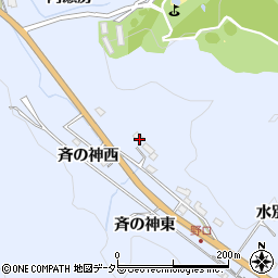 愛知県豊田市野口町（阿瀬房）周辺の地図