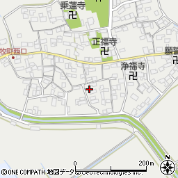 滋賀県近江八幡市牧町1011周辺の地図