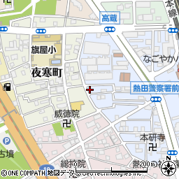 横田北公園周辺の地図