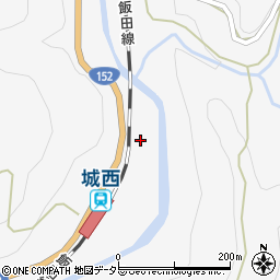 静岡県浜松市天竜区佐久間町相月2072周辺の地図