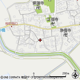 滋賀県近江八幡市牧町937周辺の地図