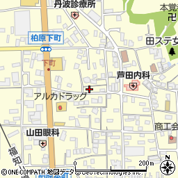 兵庫県丹波市柏原町柏原1454-1周辺の地図