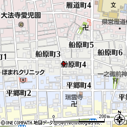 愛知県名古屋市瑞穂区船原町4丁目8周辺の地図