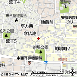 愛知県名古屋市中川区的場町3丁目5周辺の地図