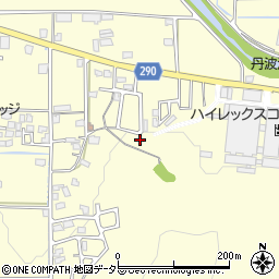 兵庫県丹波市柏原町柏原1738-1周辺の地図