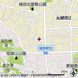 愛知県名古屋市天白区元植田3丁目2101周辺の地図