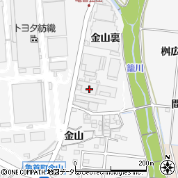 愛知県豊田市亀首町金山裏81周辺の地図