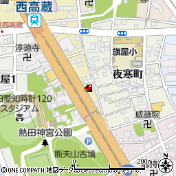 ａｐｏｌｌｏｓｔａｔｉｏｎ１９号熱田高蔵ＳＳ周辺の地図