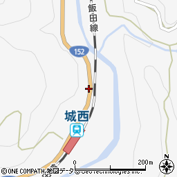 静岡県浜松市天竜区佐久間町相月2063周辺の地図