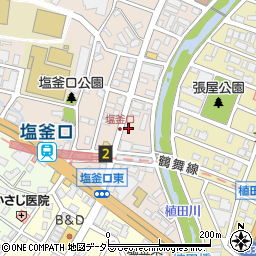 浅井造園周辺の地図