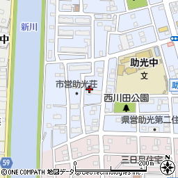 愛知県名古屋市中川区助光3丁目1020周辺の地図
