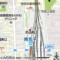 愛知県名古屋市中川区若山町周辺の地図