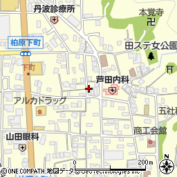 兵庫県丹波市柏原町柏原316周辺の地図