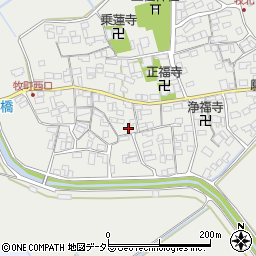 滋賀県近江八幡市牧町939周辺の地図