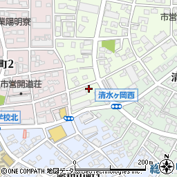愛知県名古屋市瑞穂区春山町20周辺の地図