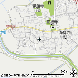 滋賀県近江八幡市牧町938周辺の地図