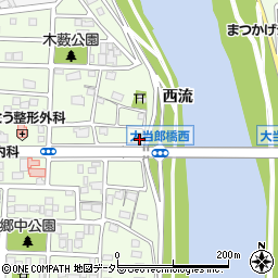 愛知県名古屋市中川区大当郎1丁目1502-3周辺の地図