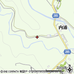井ノ下組周辺の地図