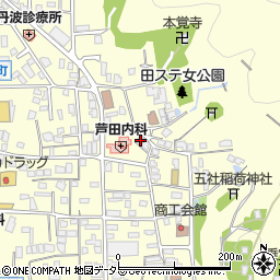 兵庫県丹波市柏原町柏原3588周辺の地図