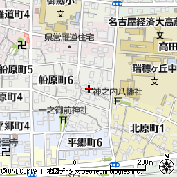 愛知県名古屋市瑞穂区船原町7丁目11周辺の地図