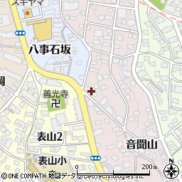 愛知県名古屋市天白区音聞山928周辺の地図
